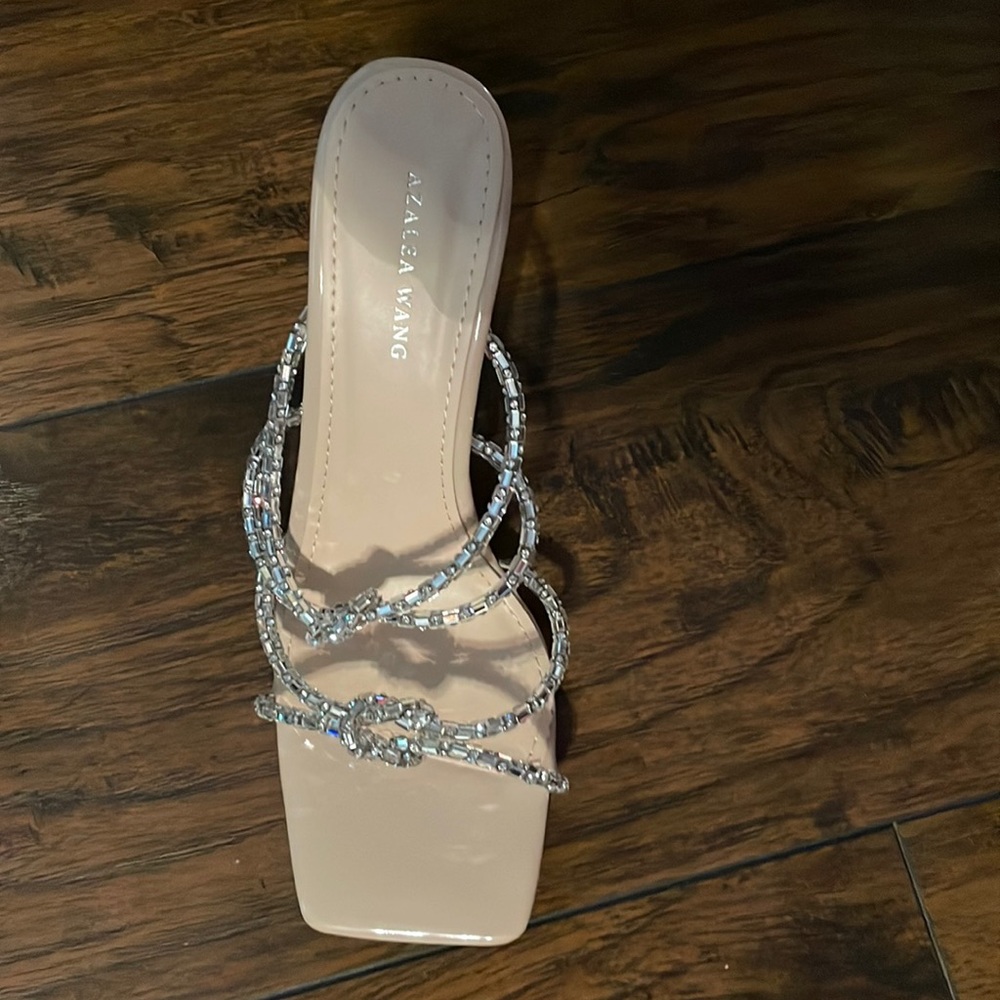 Nude Bling Bling heels